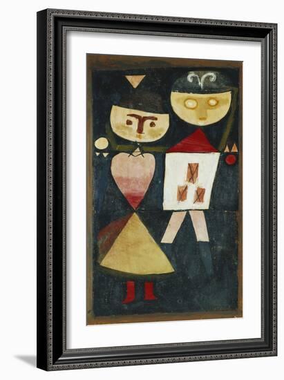 Costumed Couple-Paul Klee-Framed Giclee Print