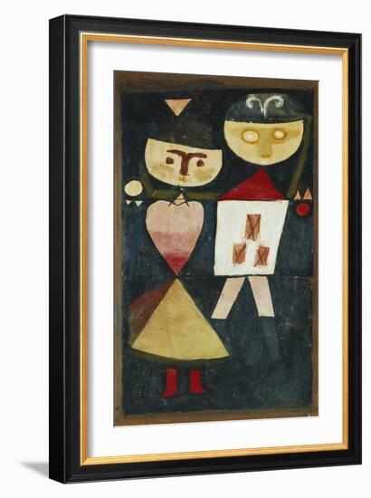 Costumed Couple-Paul Klee-Framed Giclee Print