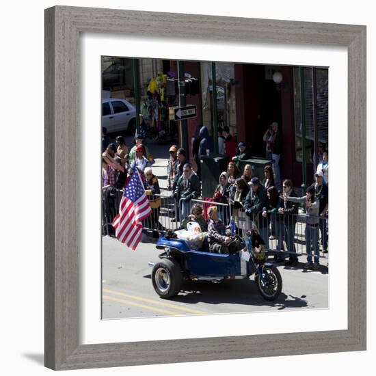 Costumed On Go Carts For Mardi Gras-Carol Highsmith-Framed Art Print