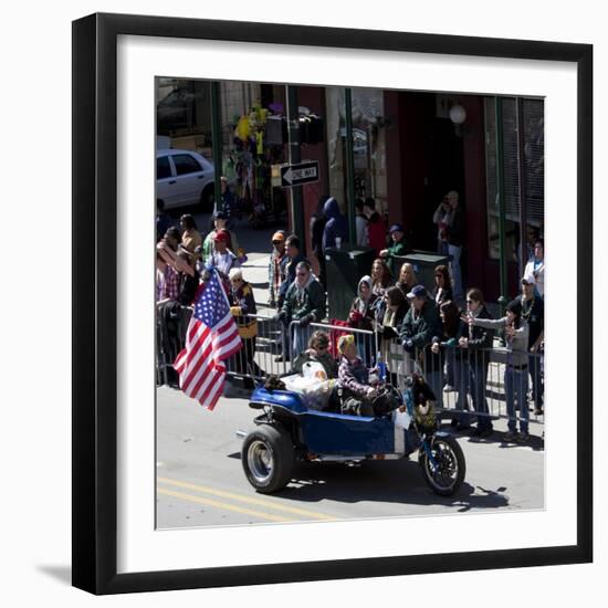 Costumed On Go Carts For Mardi Gras-Carol Highsmith-Framed Art Print