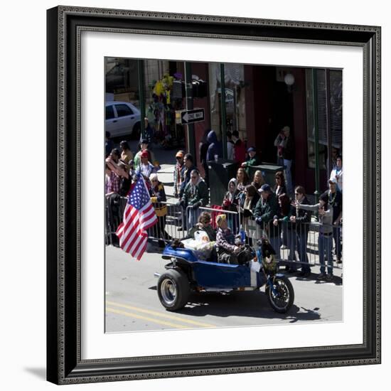 Costumed On Go Carts For Mardi Gras-Carol Highsmith-Framed Art Print