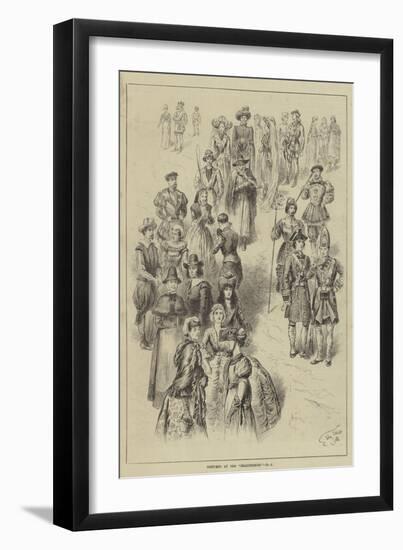 Costumes at the Healtheries-John Jellicoe-Framed Giclee Print