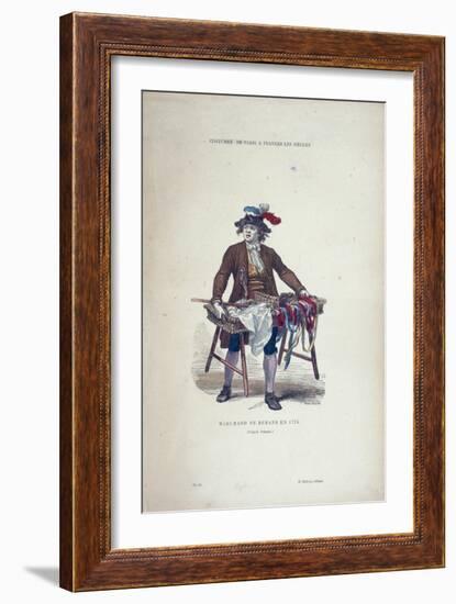 Costumes De Paris a Traversles Siecles-Cosson and Smeeton-Framed Giclee Print