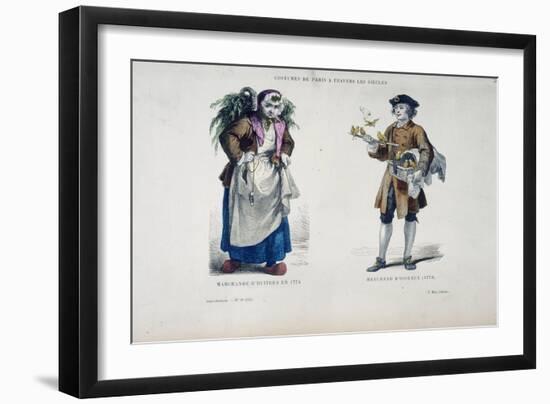 Costumes De Paris a Traversles Siecles-Cosson and Smeeton-Framed Giclee Print