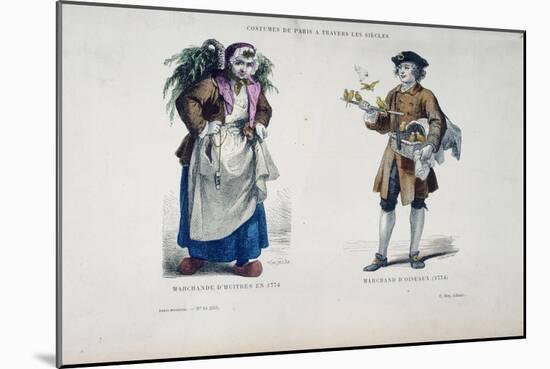 Costumes De Paris a Traversles Siecles-Cosson and Smeeton-Mounted Giclee Print