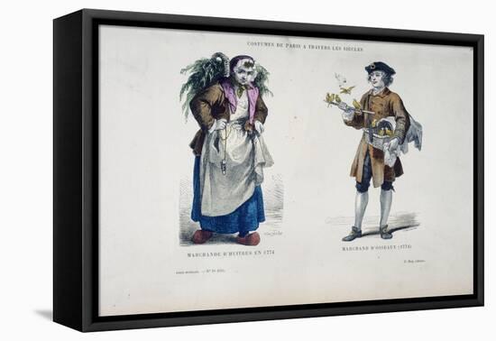 Costumes De Paris a Traversles Siecles-Cosson and Smeeton-Framed Premier Image Canvas