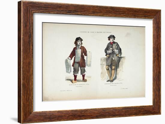 Costumes De Paris a Traversles Siecles-Cosson and Smeeton-Framed Giclee Print