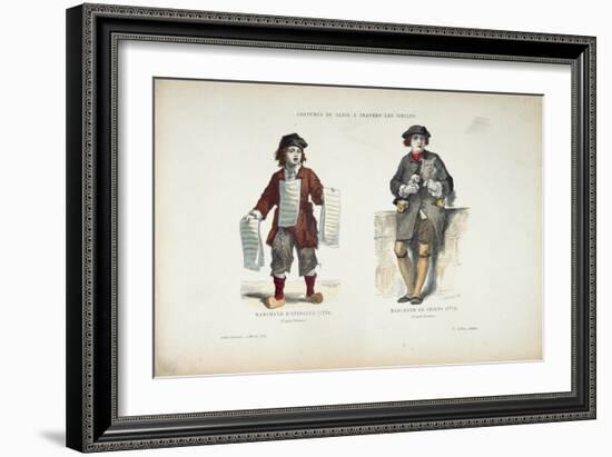 Costumes De Paris a Traversles Siecles-Cosson and Smeeton-Framed Giclee Print