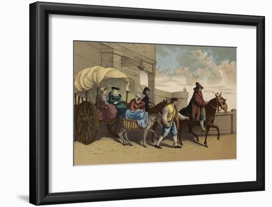 Costumes of the French Bourgeoisie, 16th Century-null-Framed Giclee Print
