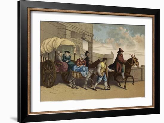 Costumes of the French Bourgeoisie, 16th Century-null-Framed Giclee Print