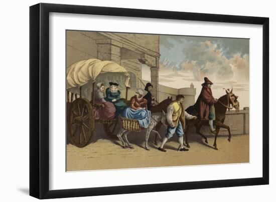 Costumes of the French Bourgeoisie, 16th Century-null-Framed Giclee Print