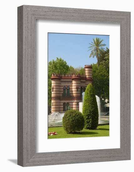 Costurero de la Reina (Queen's Sewing Box), Maria Luisa Park, Seville, Andalusia, Spain,Europe-Guy Thouvenin-Framed Photographic Print