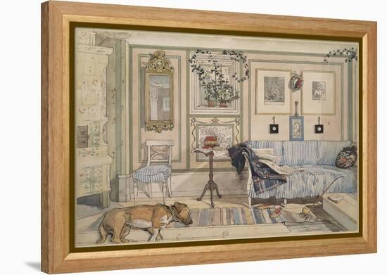 Cosy Corner, from 'A Home' Series, c.1895-Carl Larsson-Framed Premier Image Canvas