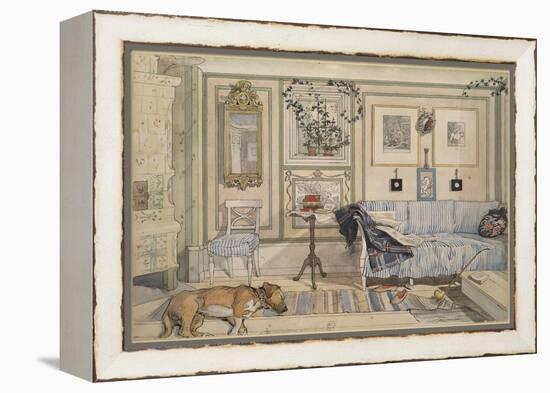 Cosy Corner, from 'A Home' Series, c.1895-Carl Larsson-Framed Premier Image Canvas
