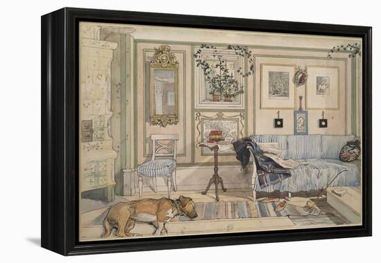 Cosy Corner, from 'A Home' Series, c.1895-Carl Larsson-Framed Premier Image Canvas