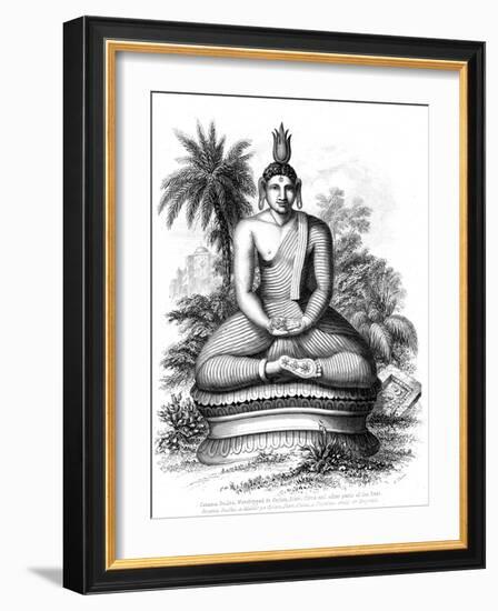 Cotama Buddha, 1880-null-Framed Giclee Print