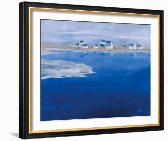 Cote Bretonne III-Genevieve Dolle-Framed Giclee Print