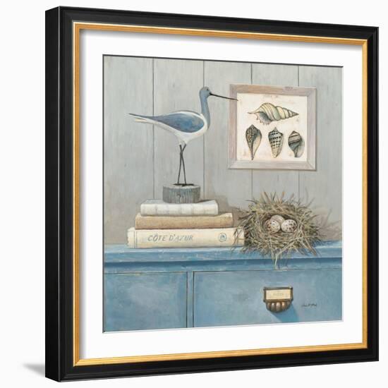 Cote d'Azur Botanical-Arnie Fisk-Framed Art Print