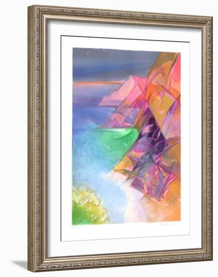 Cote d'Azur - Cap Esterel-Camille Hilaire-Framed Collectable Print