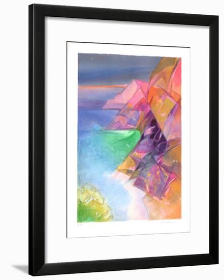 Cote d'Azur - Cap Esterel-Camille Hilaire-Framed Collectable Print