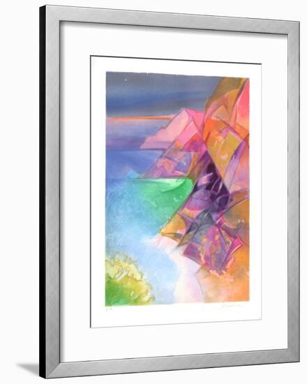 Cote d'Azur - Cap Esterel-Camille Hilaire-Framed Collectable Print