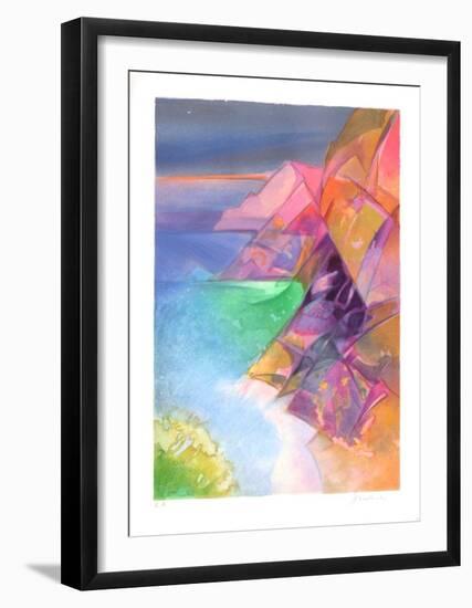 Cote d'Azur - Cap Esterel-Camille Hilaire-Framed Collectable Print