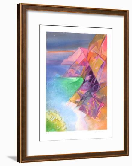 Cote d'Azur - Cap Esterel-Camille Hilaire-Framed Collectable Print