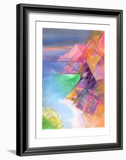 Cote d'Azur - Cap Esterel-Camille Hilaire-Framed Collectable Print