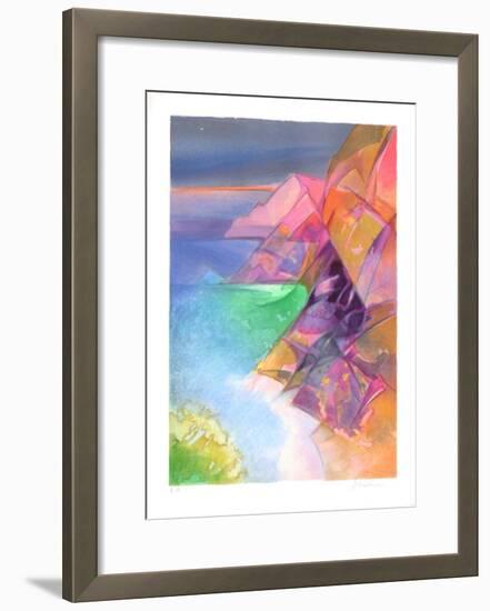 Cote d'Azur - Cap Esterel-Camille Hilaire-Framed Collectable Print