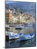 Cote D'Azur, Villefranche-Sur-Mer, View on Town and Port-Marcel Malherbe-Mounted Photographic Print