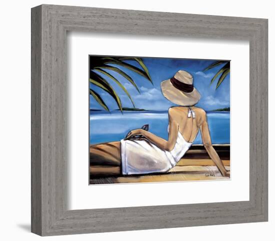 Cote d'Azur-Trish Biddle-Framed Giclee Print