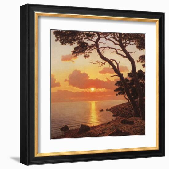 Cote D'Azur-unknown Choultse-Framed Art Print