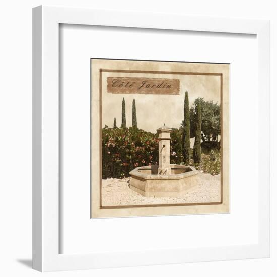 Côté Jardin-null-Framed Art Print