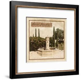 Côté Jardin-null-Framed Art Print