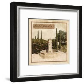 Côté Jardin-null-Framed Art Print