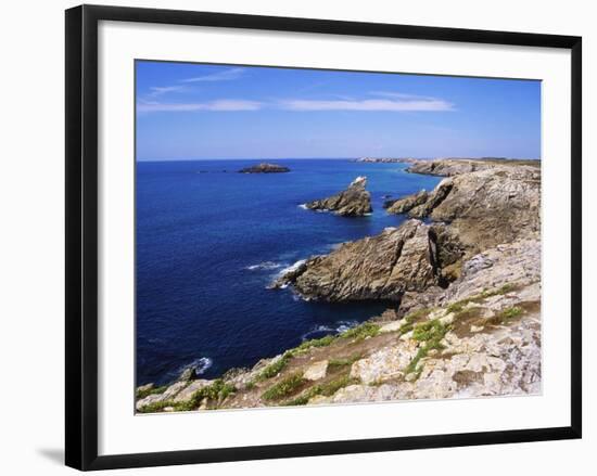 Cote Sauvage, Quiberon, Normandy, France-Jeremy Lightfoot-Framed Photographic Print