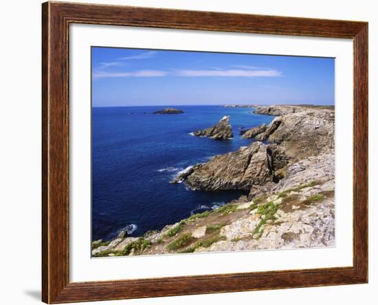 Cote Sauvage, Quiberon, Normandy, France-Jeremy Lightfoot-Framed Photographic Print