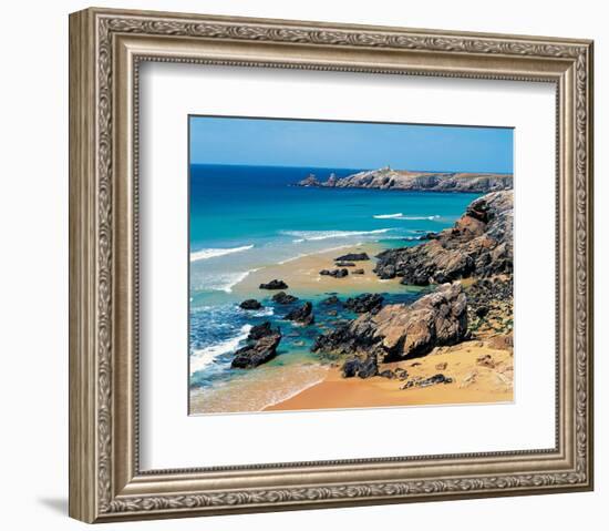 Cote Sauvagne Britanny-null-Framed Art Print