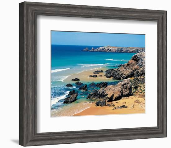 Cote Sauvagne Britanny-null-Framed Art Print