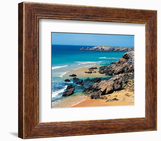 Cote Sauvagne Britanny-null-Framed Art Print