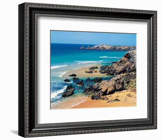 Cote Sauvagne Britanny-null-Framed Art Print