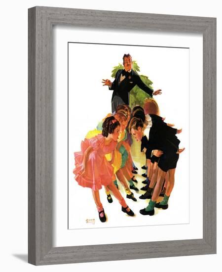 "Cotillion,"May 23, 1936-Albert W. Hampson-Framed Giclee Print