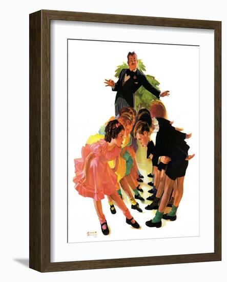 "Cotillion,"May 23, 1936-Albert W. Hampson-Framed Giclee Print