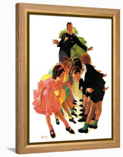 "Cotillion,"May 23, 1936-Albert W. Hampson-Framed Premier Image Canvas