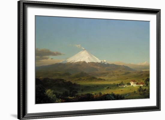 Cotopaxi, 1855-Frederic Edwin Church-Framed Giclee Print