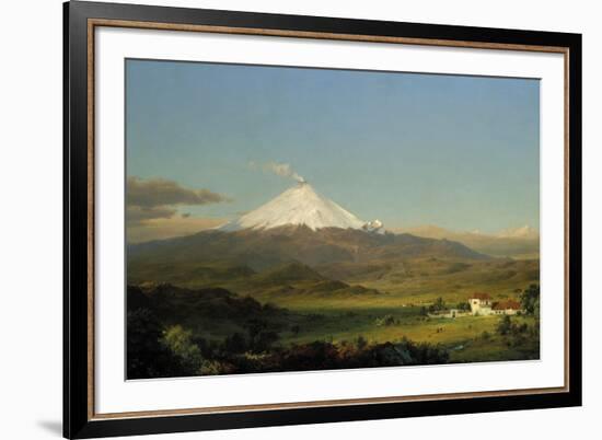 Cotopaxi, 1855-Frederic Edwin Church-Framed Giclee Print