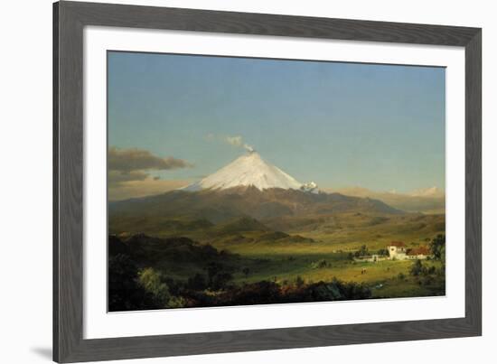 Cotopaxi, 1855-Frederic Edwin Church-Framed Giclee Print