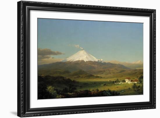 Cotopaxi, 1855-Frederic Edwin Church-Framed Giclee Print