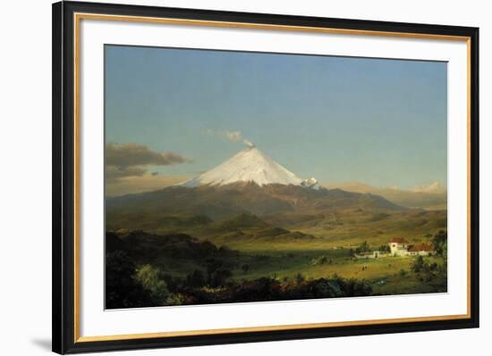 Cotopaxi, 1855-Frederic Edwin Church-Framed Giclee Print