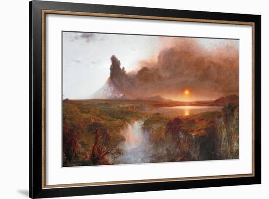 Cotopaxi, 1862-Frederic Edwin Church-Framed Giclee Print